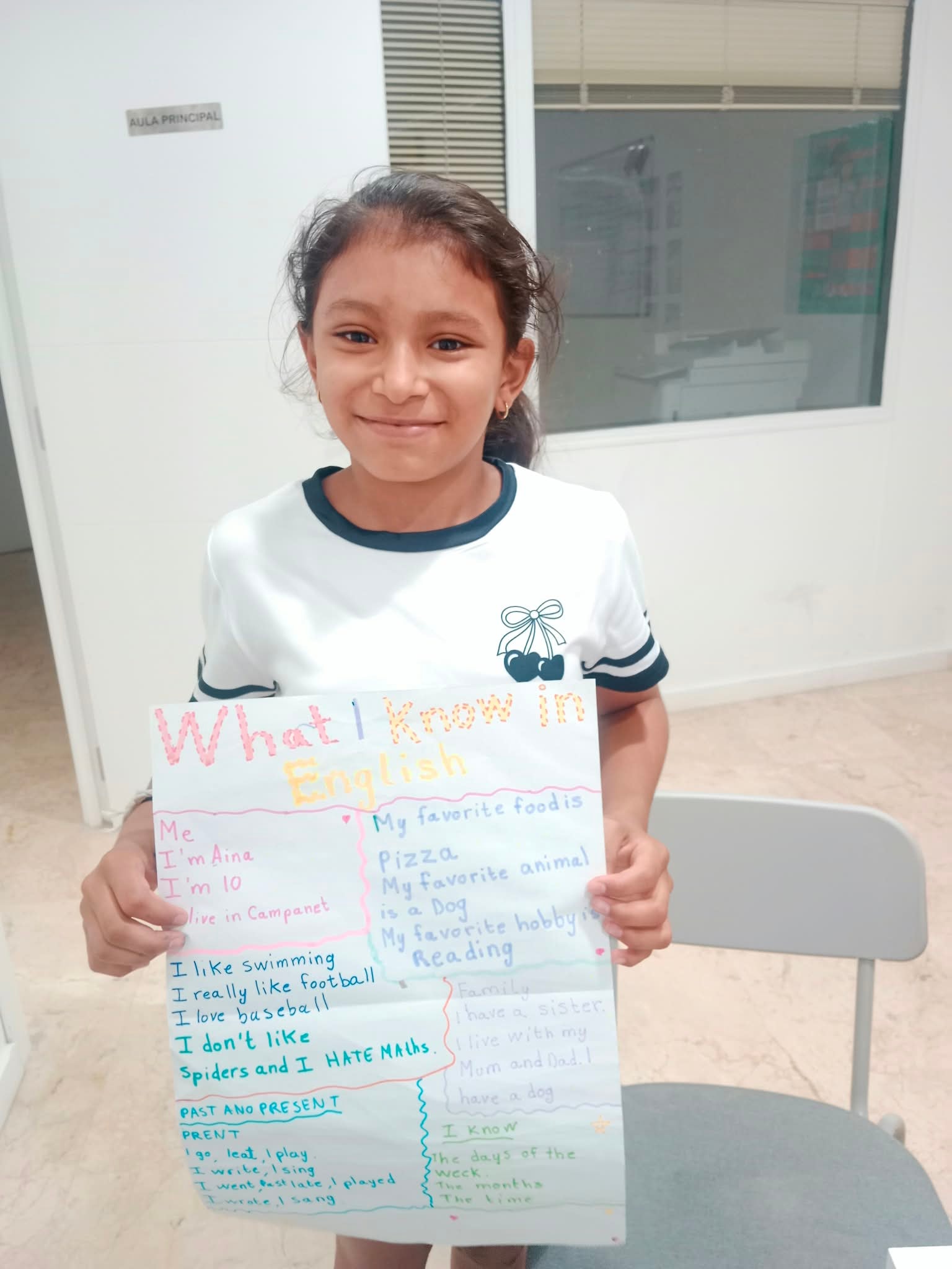 Clase de inglés en Inca